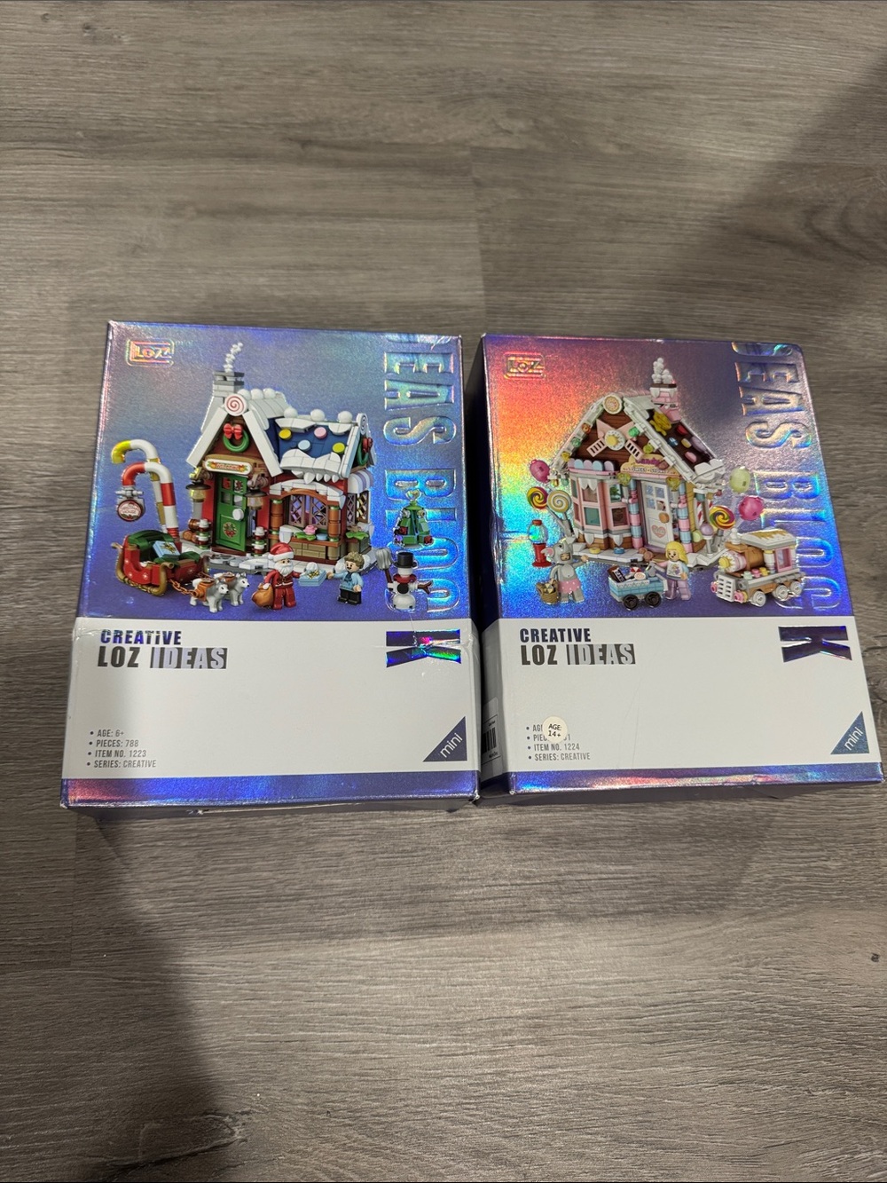 Creative Holiday Playhouse Building Set 2 sets